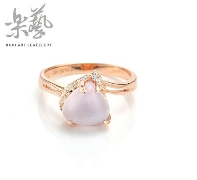 樂(lè)藝珠寶925純銀鑲藍(lán)玉髓戒指 批發(fā)代發(fā)，天然寶石女戒的優(yōu)質(zhì)選擇